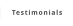 Testimonials